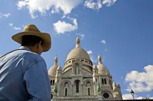 Images Dated 10th October 2008: Sacre-Coeur, Montmartre, Paris, France