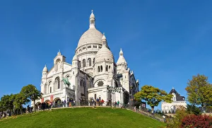 Sacre Coeur Prints: Sacre Coeur, Montmartre, Paris, France