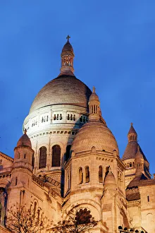 Paris Prints: Sacre Coeur, Montmartre, Paris, France