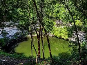 Great City Prints: The Sacred Cenote, Chichen Itza, Yucatan State, Mexico