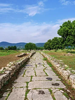Samos Prints: Sacred Way, Heraion of Samos, Ireo, Samos Island, North Aegean, Greece
