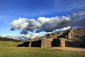 Sacsayahuaman archaeological site, Cuzco, Peru