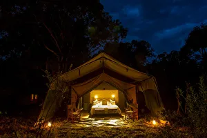 Images Dated 11th July 2017: safari camp interior, Masai Mara, Kenya