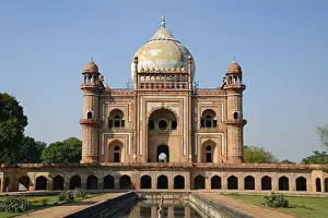 Mughal Prints: Safdarjungs Tomb, New Delhi, National Capital Territory, India