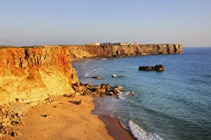 Images Dated 13th October 2011: Sagres cape, where the great world discoveries of Portugal were planned by Infante