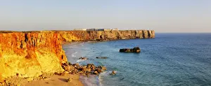 Algarve Prints: Sagres cape, where the great world discoveries of Portugal were planned by Infante