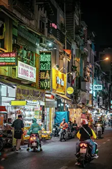 Motorcycle Prints: Saigon, Ho Chi Minh City, Vietnam