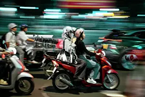 Motion Prints: Saigon, Ho Chi Minh City, Vietnam