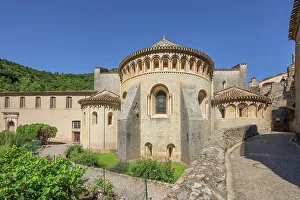 Images Dated 12th December 2022: Saint-Guilhem-le-Desert, Herault, Languedoc-Roussillon, Occitanie, France