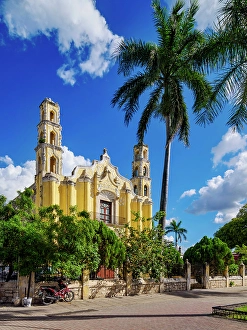 Baptist Prints: Saint John the Baptist Church, Merida, Yucatan State, Mexico
