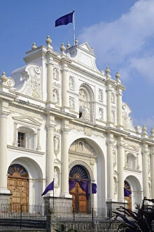 Images Dated 22nd May 2013: Saint Joseph Cathedral, a Roman Catholic church in Antigua, Guatemala, Central America