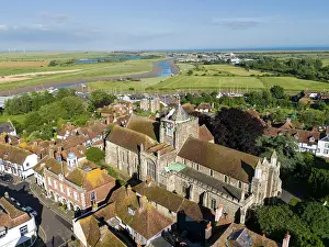 East Sussex Prints: Saint Mary's Church, Rye, East Sussex, England, UK