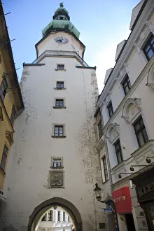 Images Dated 17th March 2011: Saint Michaels Tower. Built in the 13th century, it remains the only Gothic gateway