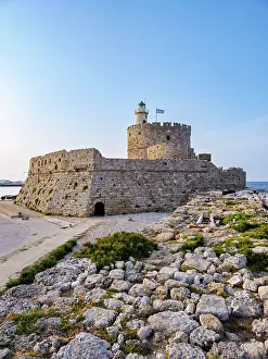 Saint Nicholas Fortress, Rhodes City, Rhodes Island, Dodecanese, Greece