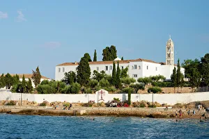 Patmos Prints: Saint Nikolaos Spetses Holy Orthodox Church, Spetses, Greece