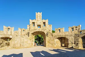Saint Paul's Gate, Rhodes Town, Rhodes, Dodecanese Islands, Greece