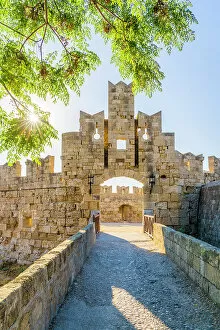 Wall Gallery: Saint Paul's Gate, Rhodes Town, Rhodes, Dodecanese Islands, Greece
