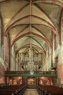 Grand Est Prints: Saint Pierre le Jeune protestant church, Strasbourg, Alsace, Bas-Rhin, Grand Est, France
