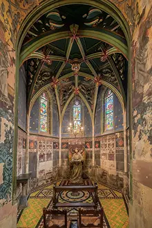 Grand Est Prints: Saint Pierre le Jeune protestant church, Strasbourg, Alsace, Bas-Rhin, Grand Est, France