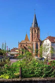Images Dated 30th November 2022: Saint-Pierre-Saint-Paul church, Wissembourg, Bas-Rhin, Alsace, Alsace-Champagne-Ardenne-Lorraine