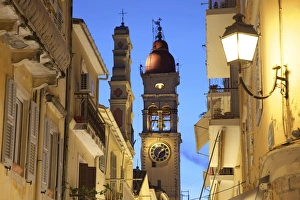 Saint Spyridon Church, Corfu Old Town, Corfu, The Ionian Islands, Greek Islands, Greece