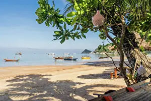 Gulf Of Thailand Prints: Sairee Beach, Koh Tao, Surat Thani Province, Thailand