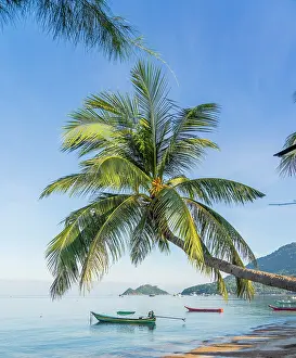 Gulf Of Thailand Prints: Sairee Beach, Koh Tao, Surat Thani Province, Thailand