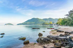 Thailand Prints: Sairee Beach, Koh Tao, Surat Thani Province, Thailand