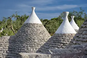 Bari Prints: Salento, Apulia, Italy. A trullo is a traditional Apulian dry stone hut