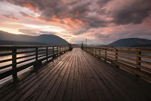 British Columbia Prints: Salmon Arm, British Columbia, Canada