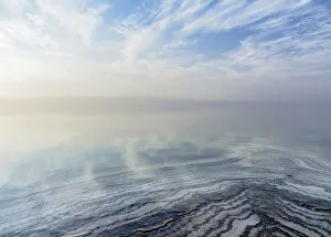 Salt Formations on the shore of the Dead Sea, Karak Governorate, Jordan