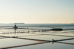 Industry Prints: Salt pans, Marsala, Sicily, Italy