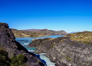 Salto Grande and Petrohue Lake, Torres del Paine National Park, Patagonia, Chile