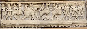Masonry Prints: Samadhisvara Temple, Chittaurgarh, Rajasthan, India, Asia