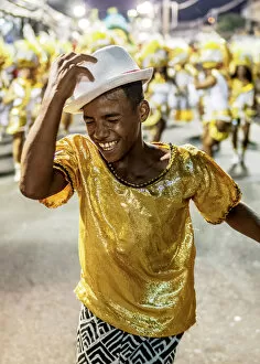 Costume Gallery: Samba Dancer at the Carnival Parade in Rio de Janeiro, Brazil