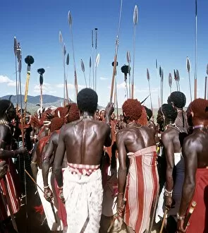 Images Dated 23rd July 2009: Samburu Warriors