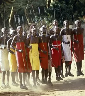 Tribal Dress Collection: Samburu warriors