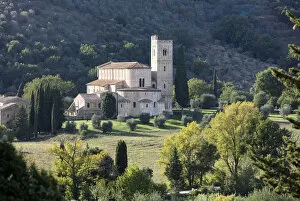 San Antimo Church, Tuscany, Italy