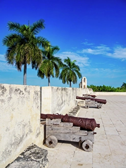 Yucatan Prints: San Carlos Bastion housing the City Museum