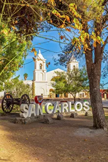 Argentinian Prints: San Carlos Borromeo Church, San Carlos, Salta, Argentina
