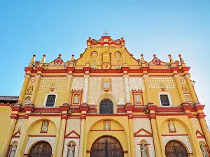 Chiapas Prints: San Cristobal Cathedral, San Cristobal de las Casas, Chiapas State, Mexico