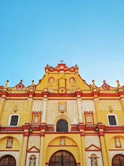 Chiapas Prints: San Cristobal Cathedral, San Cristobal de las Casas, Chiapas State, Mexico