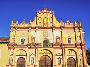 Chiapas Prints: San Cristobal Cathedral, San Cristobal de las Casas, Chiapas State, Mexico
