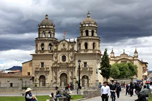 San Francisco Church Prints: San Francisco church (1779), Cajamarca, Peru
