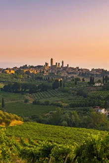 San Gimignano, Siena province, Tuscany, Italy, Europe