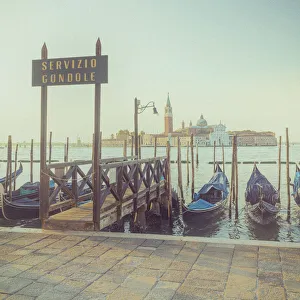 Marks Square Prints: San Giorgio Maggiore, Piazza San Marco, Venice, Veneto, Italy