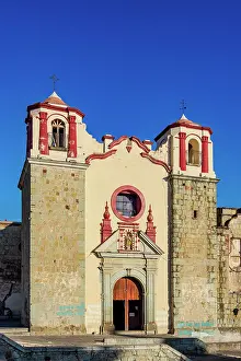 Convent Prints: San Jose Church at sunset, Oaxaca de Juarez, Oaxaca State, Mexico