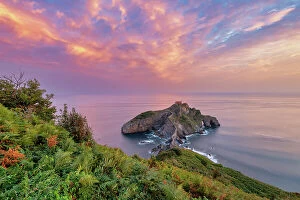Images Dated 27th September 2023: San Juan de Gaztelugatxe at Sunrise, Bay of Biscay, Basque Country, Spain
