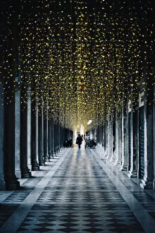 Canal Gallery: San Marco Square during Christmas period. Venice, Veneto, Italy
