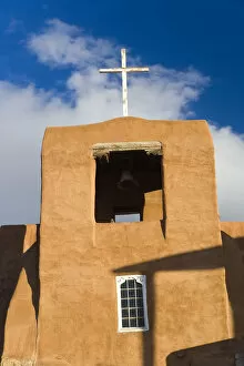 Images Dated 28th May 2008: San MIguel MIssion Church, Santa Fe, New Mexico, USA